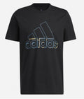 ADIDAS ESS DYNAMIC GRAPHIC T-SHIRT MENS BLACK